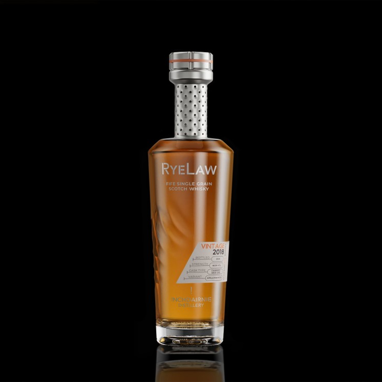 RyeLaw 2018/2025 Scottish Rye Whisky – InchDairnie Distillery