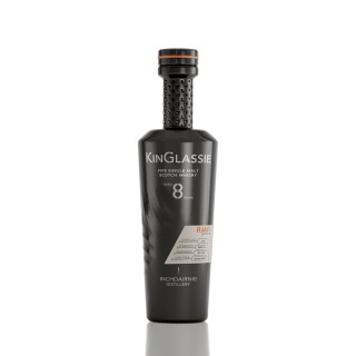 KinGlassie Raw – 8-Year Heavily Peated Single Malt (Fife)